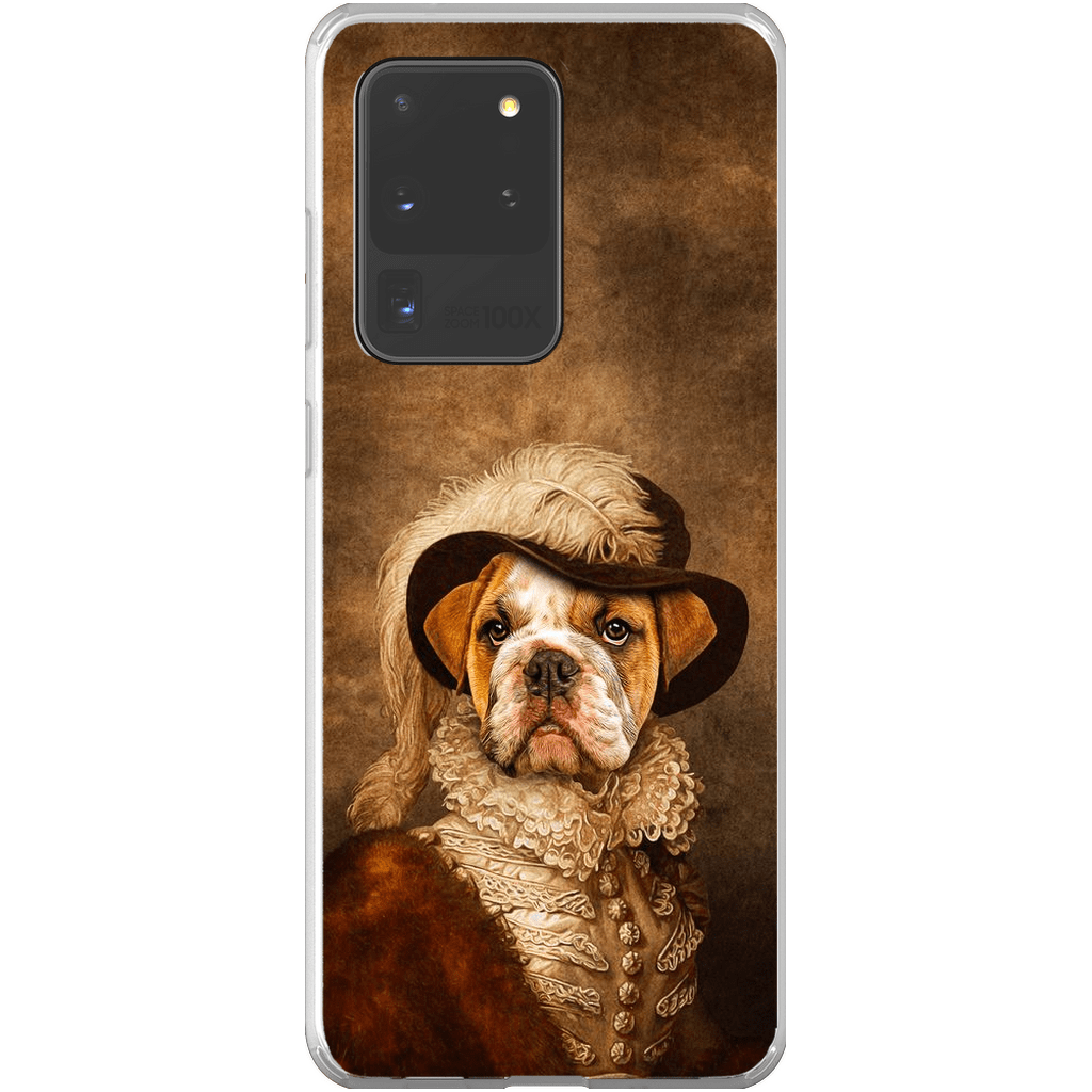 Funda para móvil personalizada &#39;La dama emplumada&#39;