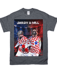 Camiseta personalizada con 2 mascotas 'Croatia Doggos'