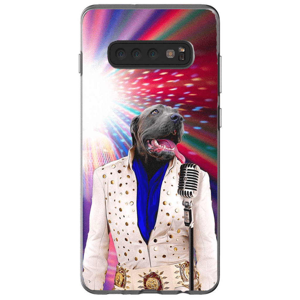 Funda para teléfono personalizada &#39;Elvis Pawsley&#39;