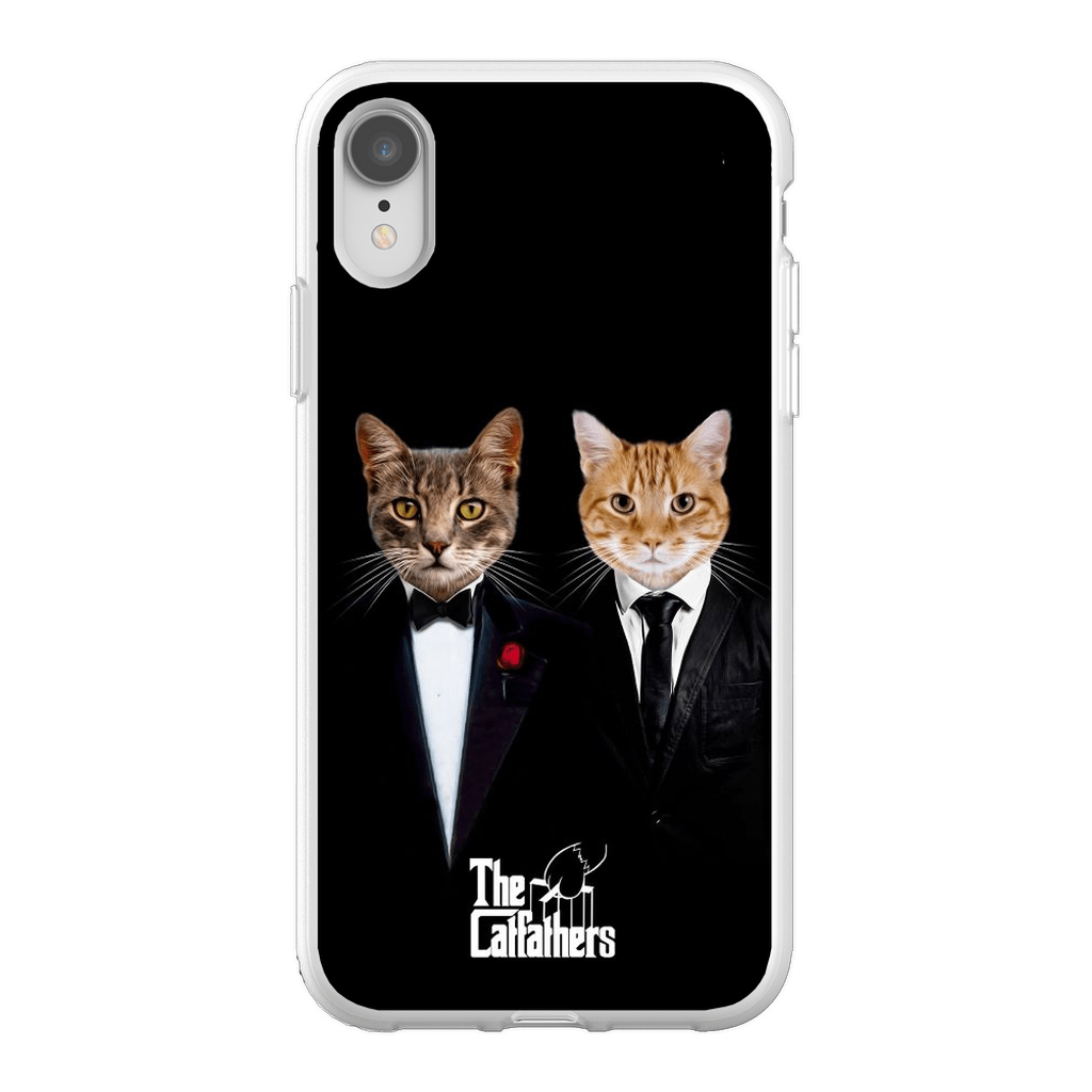 Funda personalizada para teléfono con 2 mascotas &#39;The Catfathers&#39;