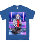 Camiseta personalizada para mascotas 'The Male DJ' 