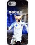 Funda para teléfono personalizada 'England Doggos Soccer'