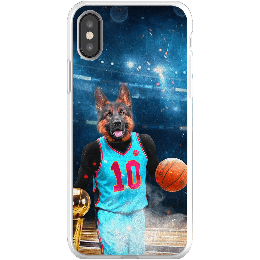 Funda para móvil personalizada &#39;El jugador de baloncesto&#39;