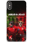 'Portugal Doggos' Funda personalizada para teléfono con 2 mascotas