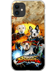 'Street Doggos' Funda personalizada para teléfono con 3 mascotas