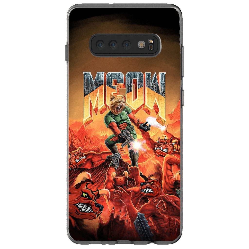 Funda para móvil personalizada &#39;Miau&#39;