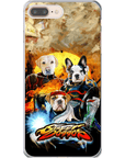 'Street Doggos' Funda personalizada para teléfono con 3 mascotas