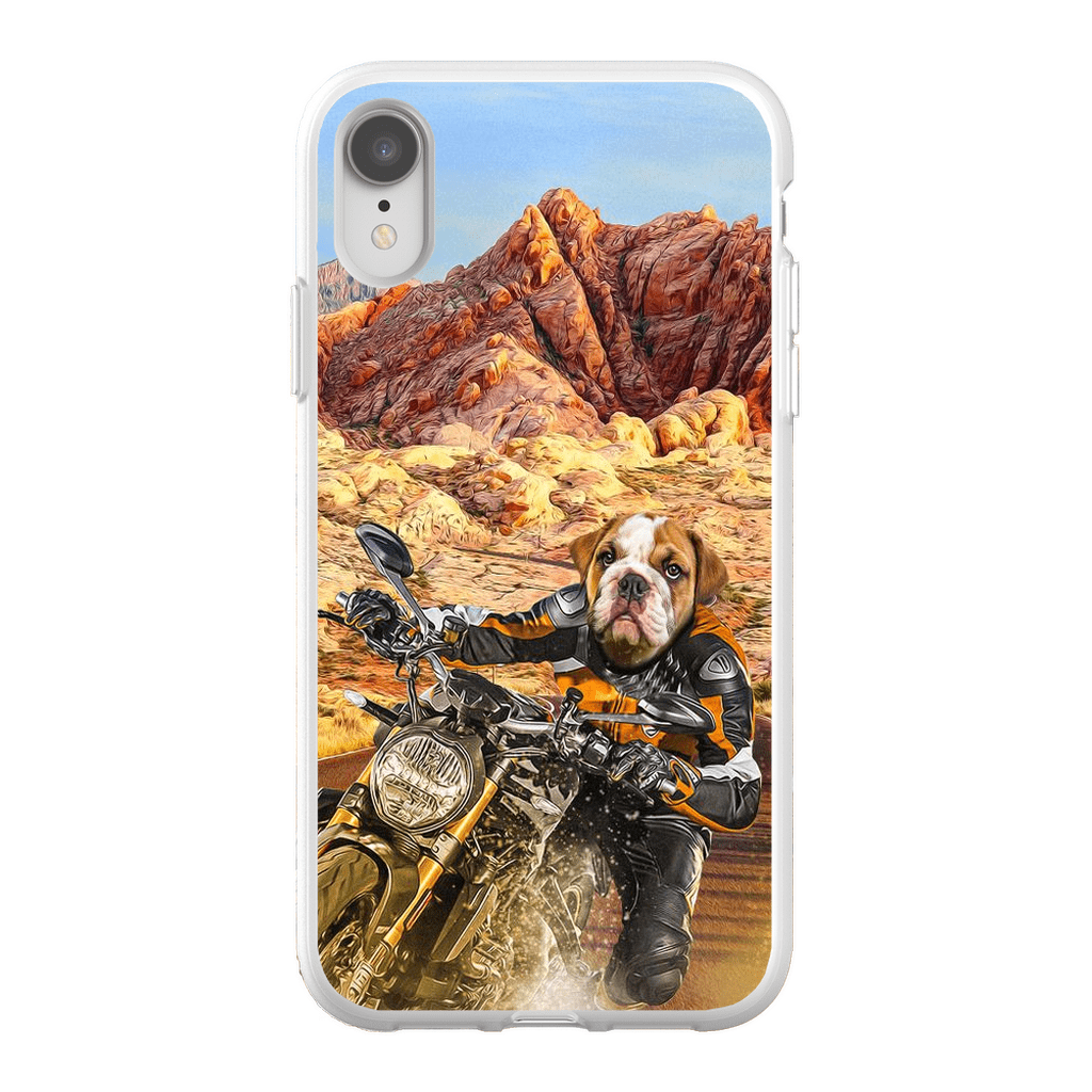 Funda para móvil personalizada &#39;Dogati Rider&#39;