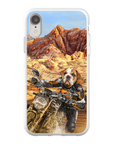 Funda para móvil personalizada 'Dogati Rider'