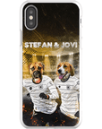 'Alemania Doggos' Funda personalizada para teléfono con 2 mascotas