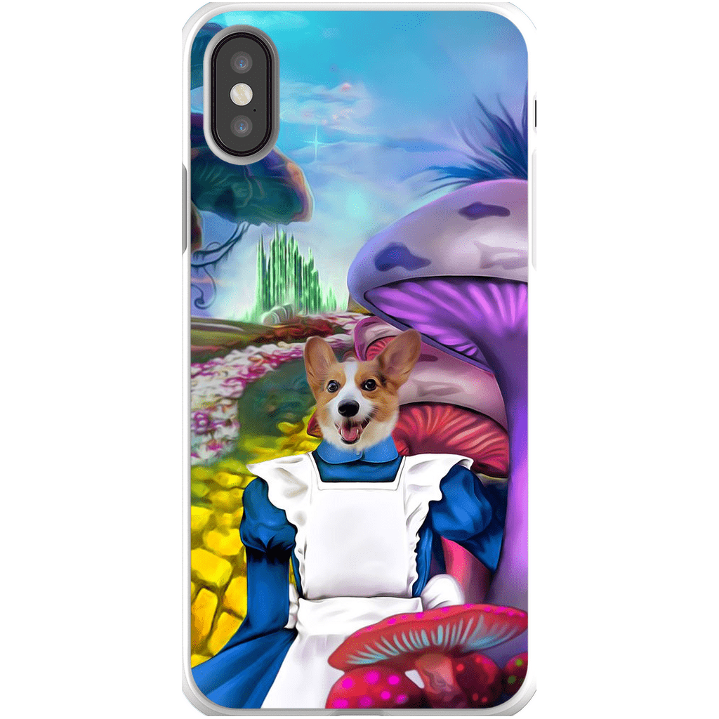 Funda para móvil personalizada &#39;Alicia en Doggoland&#39;