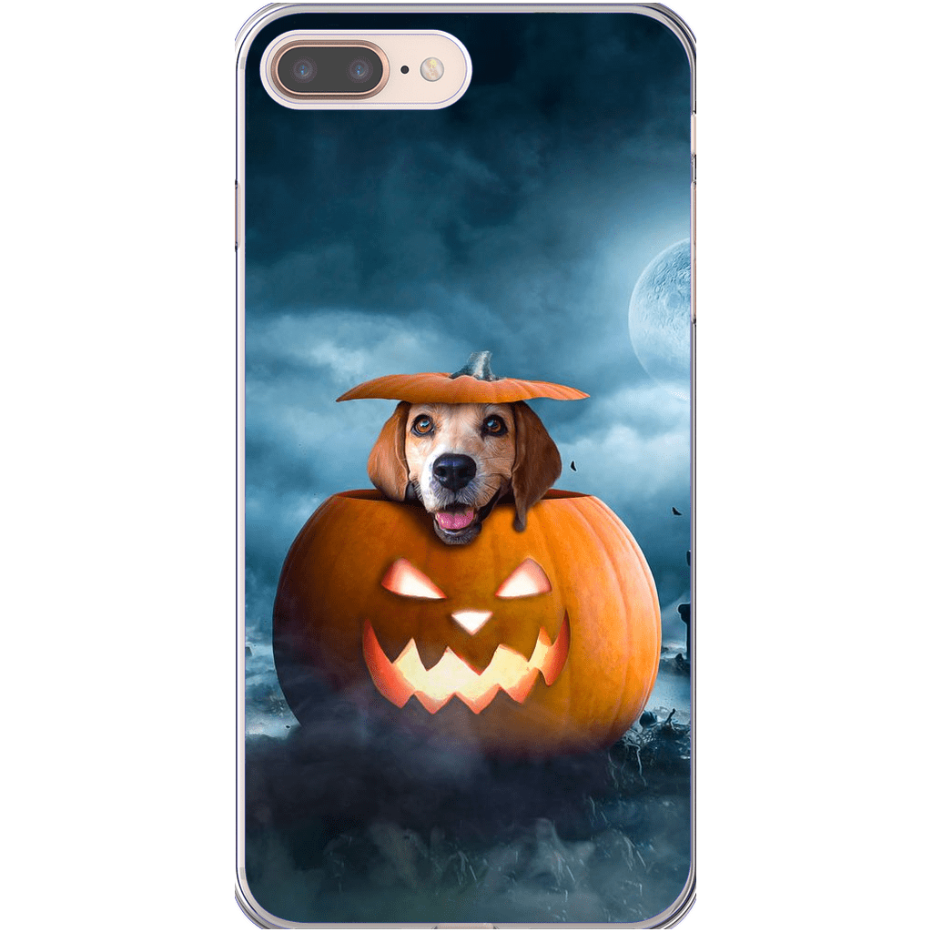 Funda para móvil personalizada &#39;The Pawmpkin&#39;