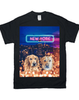 Camiseta personalizada con 2 mascotas 'Doggos of New York'