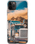 Funda personalizada para teléfono con 2 mascotas 'The Truckers'