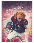 Manta personalizada para mascotas 'Atlanta Doggos' 