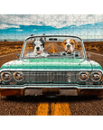 Puzzle personalizado de 2 mascotas 'The Lowrider'