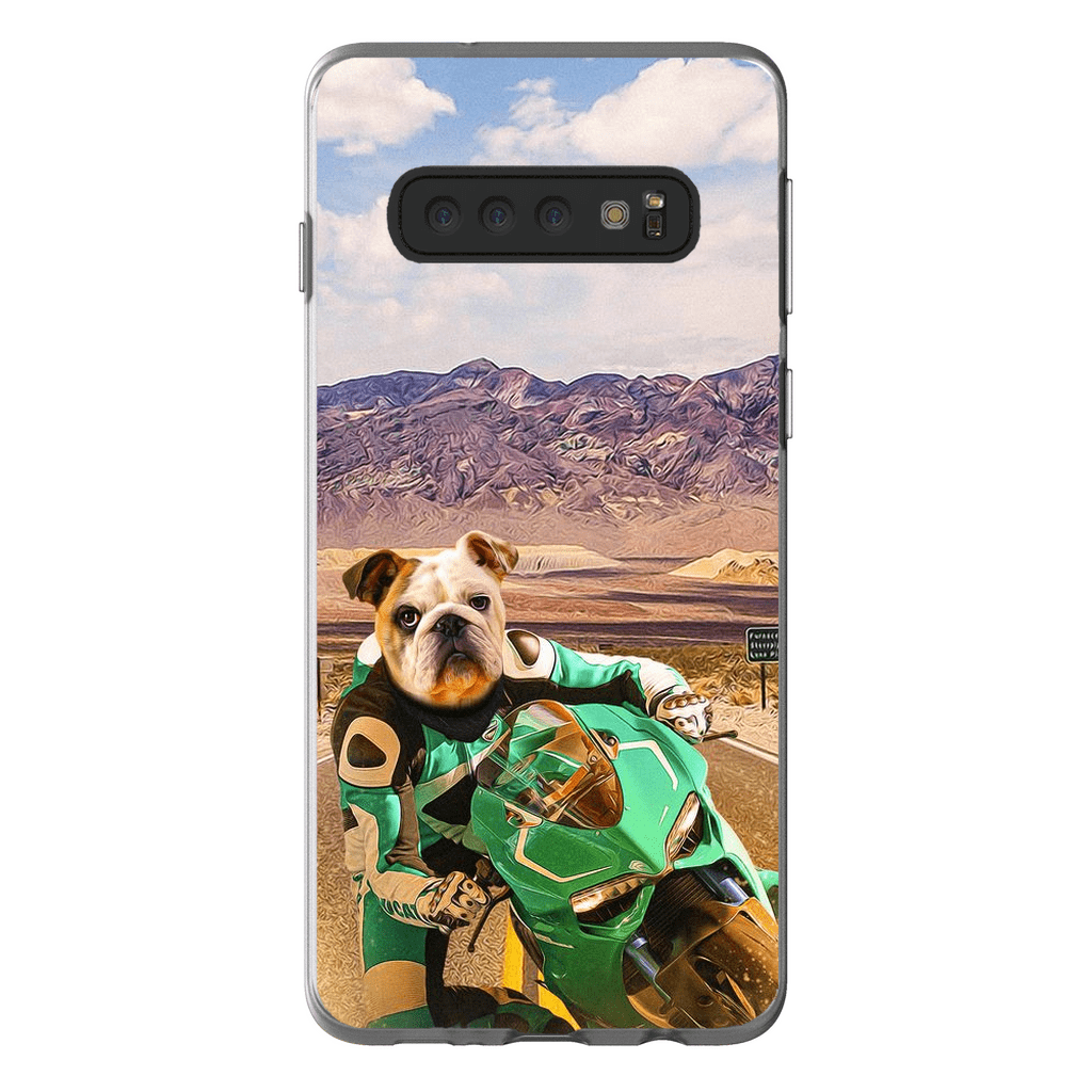 Funda para móvil personalizada &#39;Kawadawgi Rider&#39;