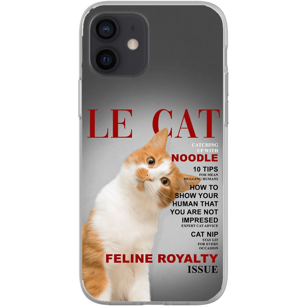 Funda para móvil personalizada &#39;Le Cat&#39;