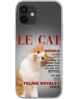 Funda para móvil personalizada 'Le Cat'