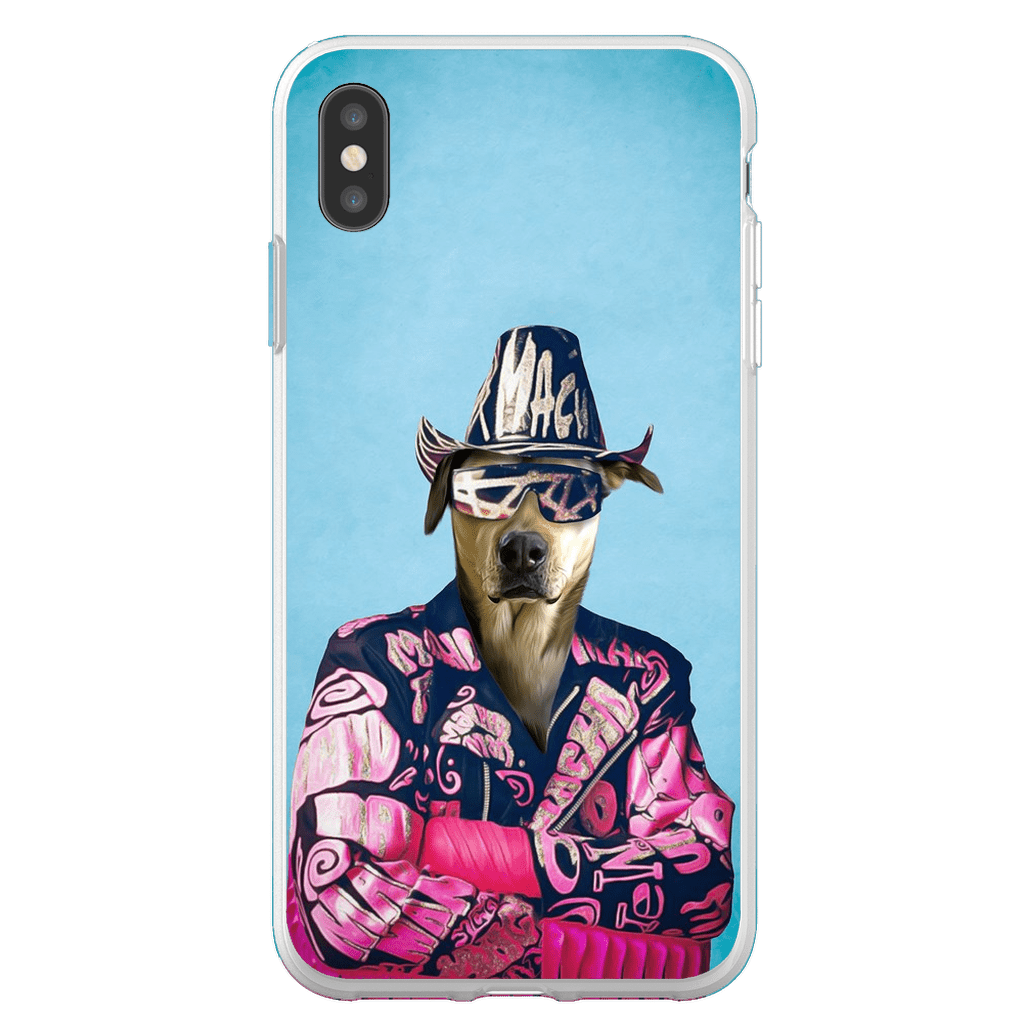 Funda para teléfono personalizada &#39;Macho Man Randy Dogger&#39;