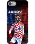 Funda para móvil personalizada 'Croacia Doggos Soccer'