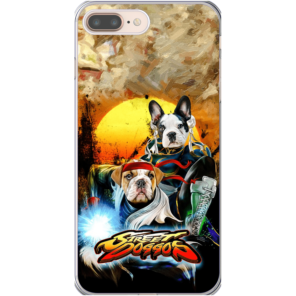 &#39;Street Doggos 2&#39; Funda personalizada para teléfono con 2 mascotas