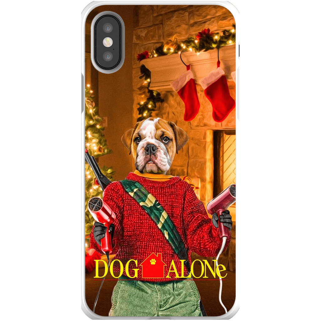 Funda para teléfono personalizada &#39;Perro solo&#39;