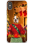 Funda para teléfono personalizada 'Perro solo'