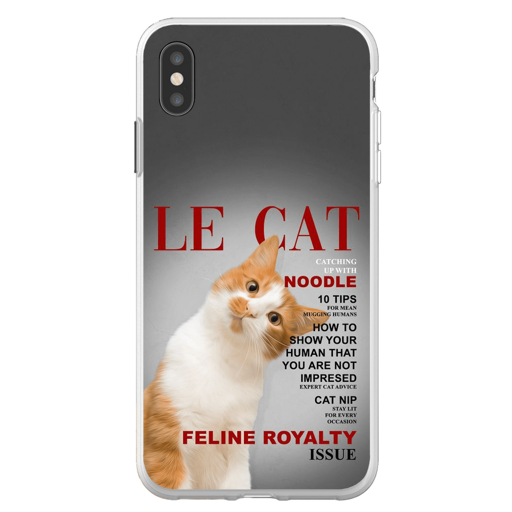 Funda para móvil personalizada &#39;Le Cat&#39;