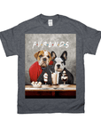 Camiseta personalizada para 2 mascotas 'Furends'