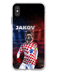 Funda para móvil personalizada 'Croacia Doggos Soccer'