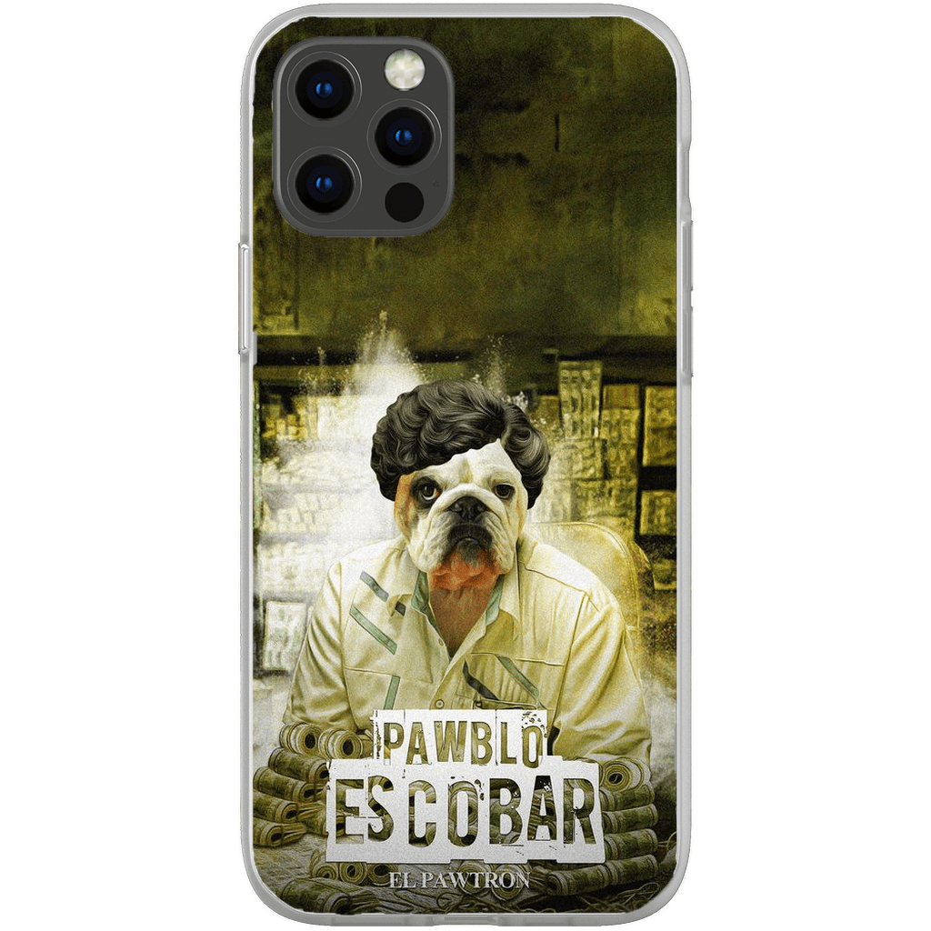 Funda para móvil personalizada &#39;Pawblo Escobar&#39;