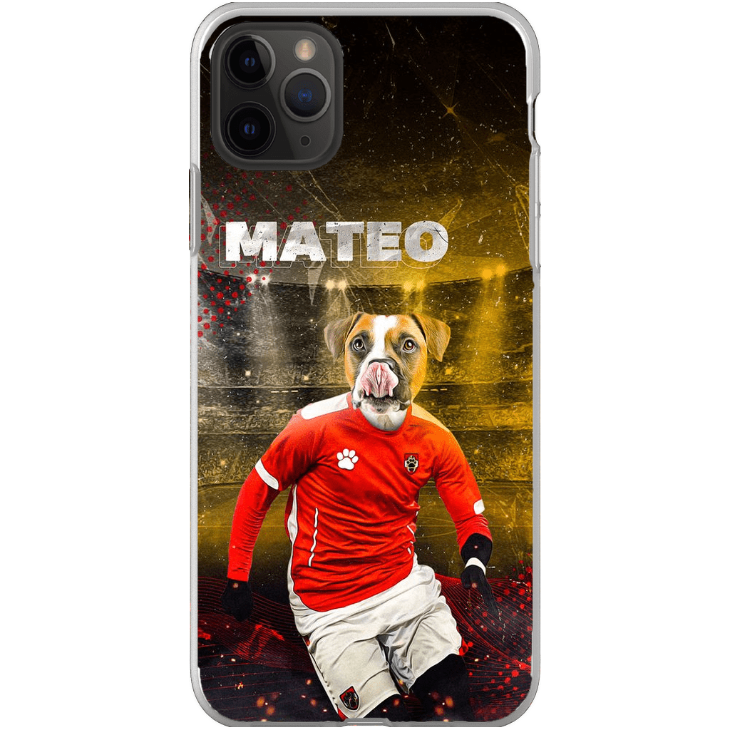 Funda para móvil personalizada &#39;Austria Doggos Soccer&#39;