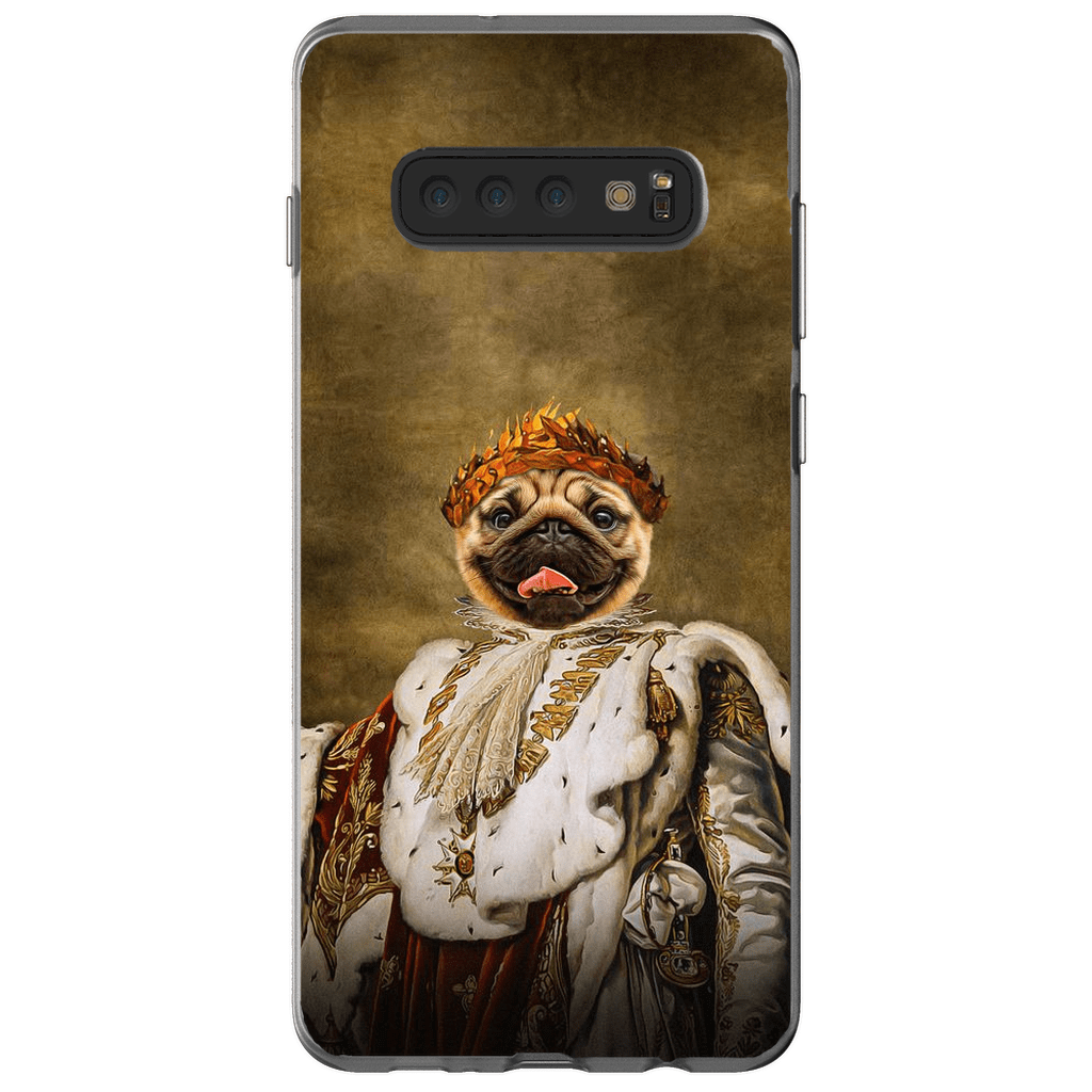 Funda para móvil personalizada &#39;El Rey Blep&#39;