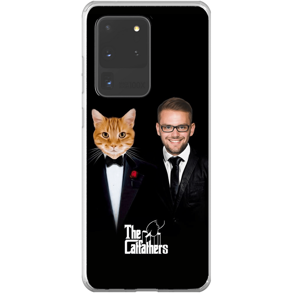 Funda para móvil personalizada &#39;Los Padres Gatos&#39;