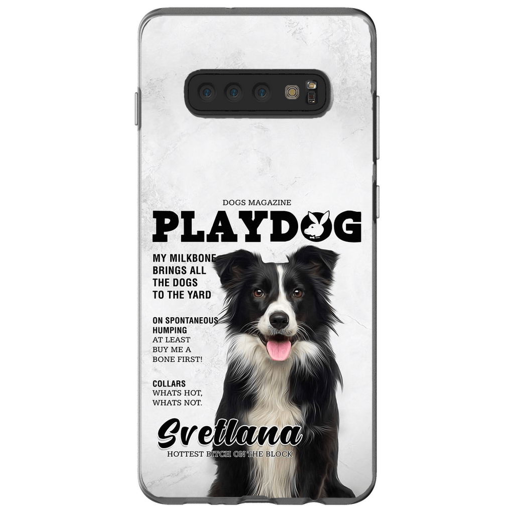 Funda para teléfono personalizada &#39;Playdog&#39;