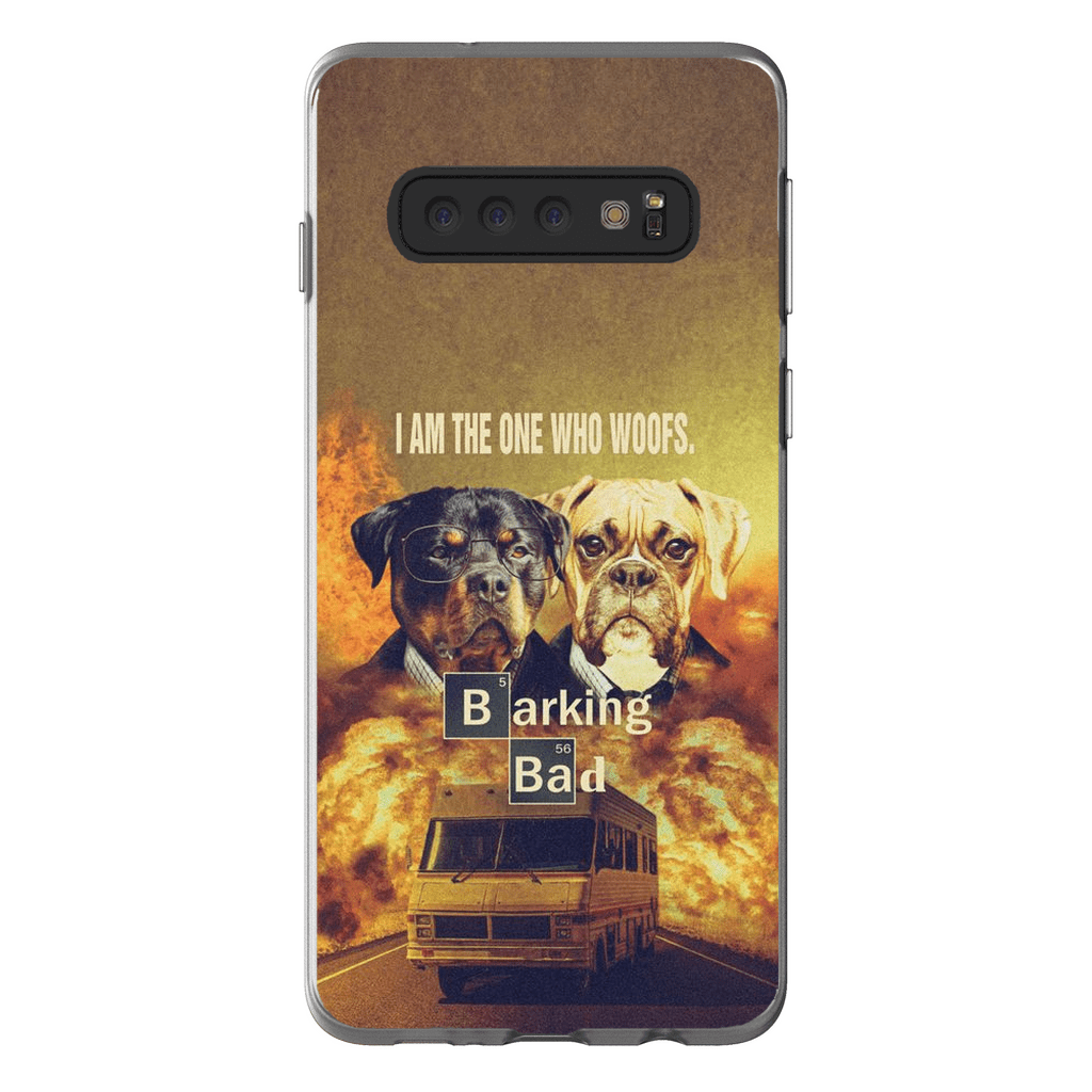 Funda personalizada para teléfono con 2 mascotas &#39;Barking Bad&#39;