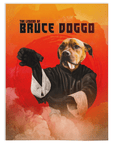 Manta personalizada para mascotas 'Bruce Doggo' 