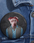 Pin personalizado 2Pac Dogkur 