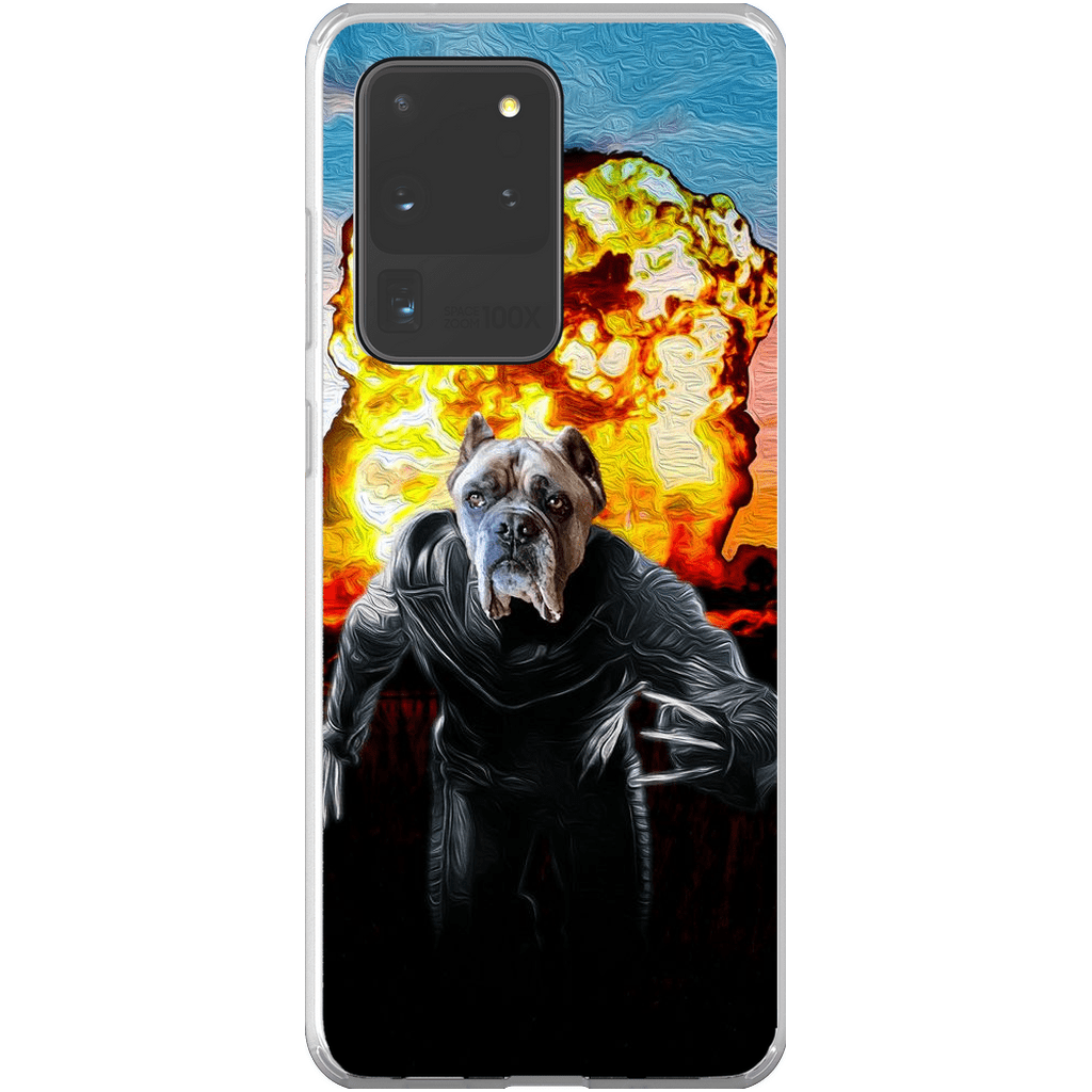 Funda para teléfono personalizada &#39;Perro Wolverine&#39;