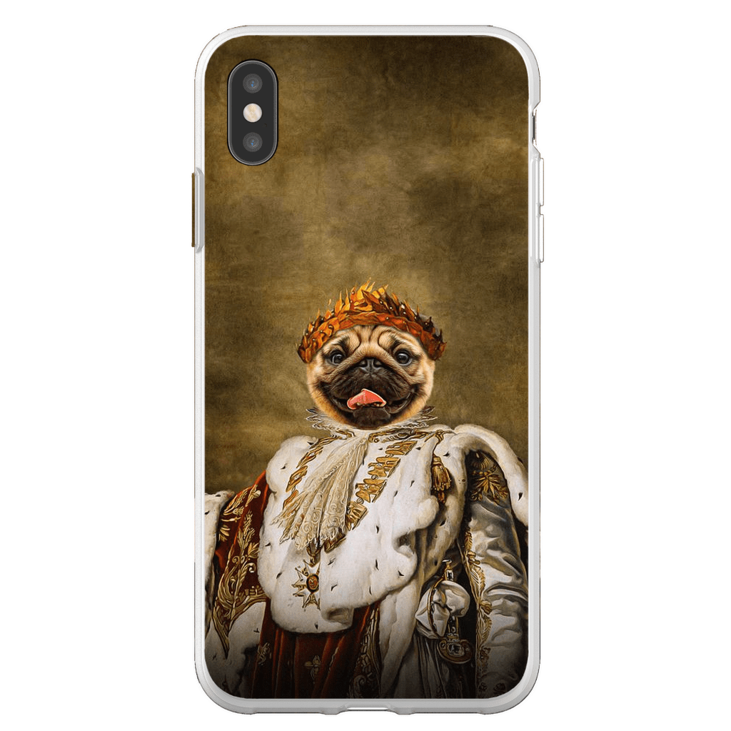 Funda para móvil personalizada &#39;El Rey Blep&#39;