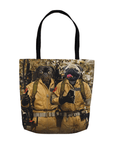 Bolsa de tela personalizada para 2 mascotas 'Dog Busters'