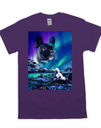 Camiseta personalizada para mascotas 'Majestic Northern Lights' 