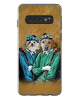 Funda personalizada para teléfono con 2 mascotas 'The Golfers'