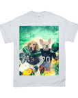 Camiseta personalizada con 2 mascotas 'New York Jet-Doggos'