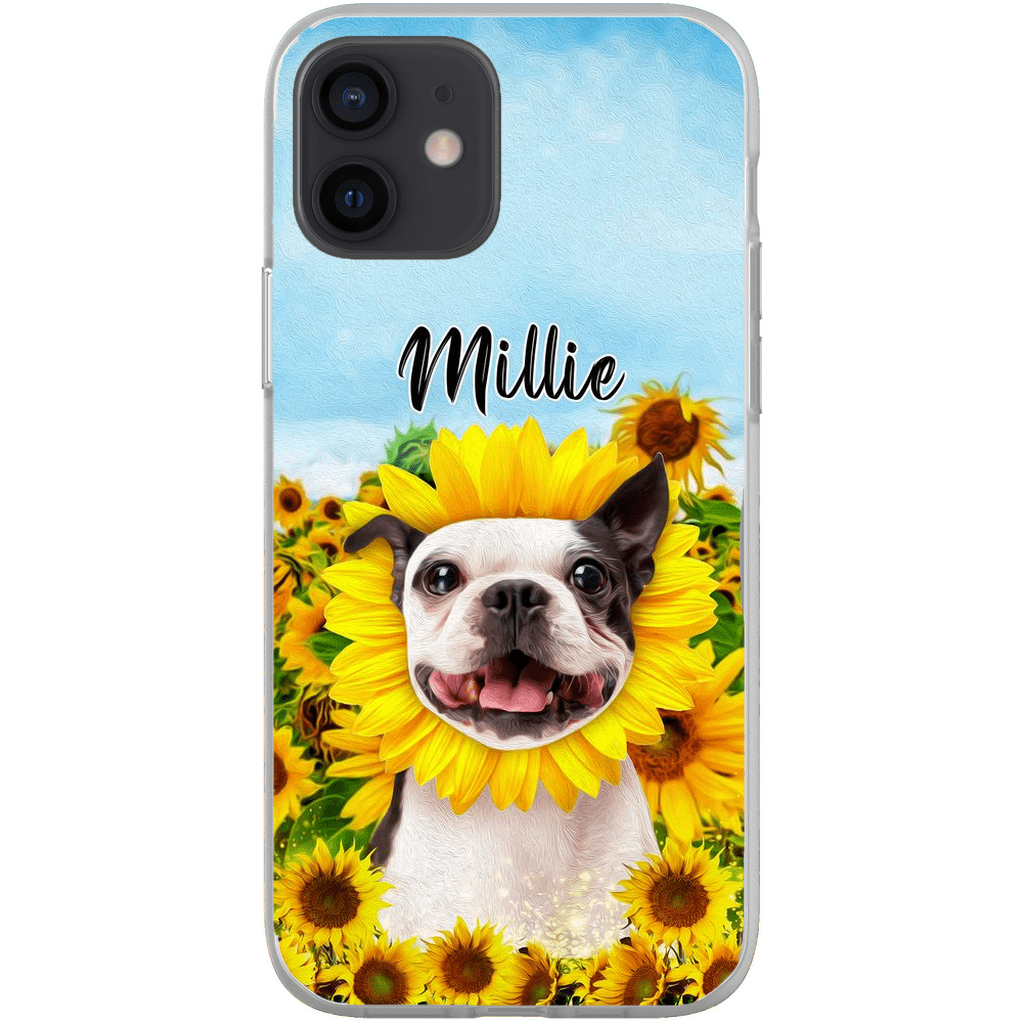 Funda para móvil personalizada &#39;El Girasol&#39;