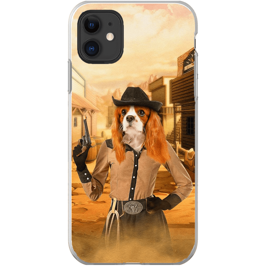 Funda para móvil personalizada &#39;La Vaquera&#39;