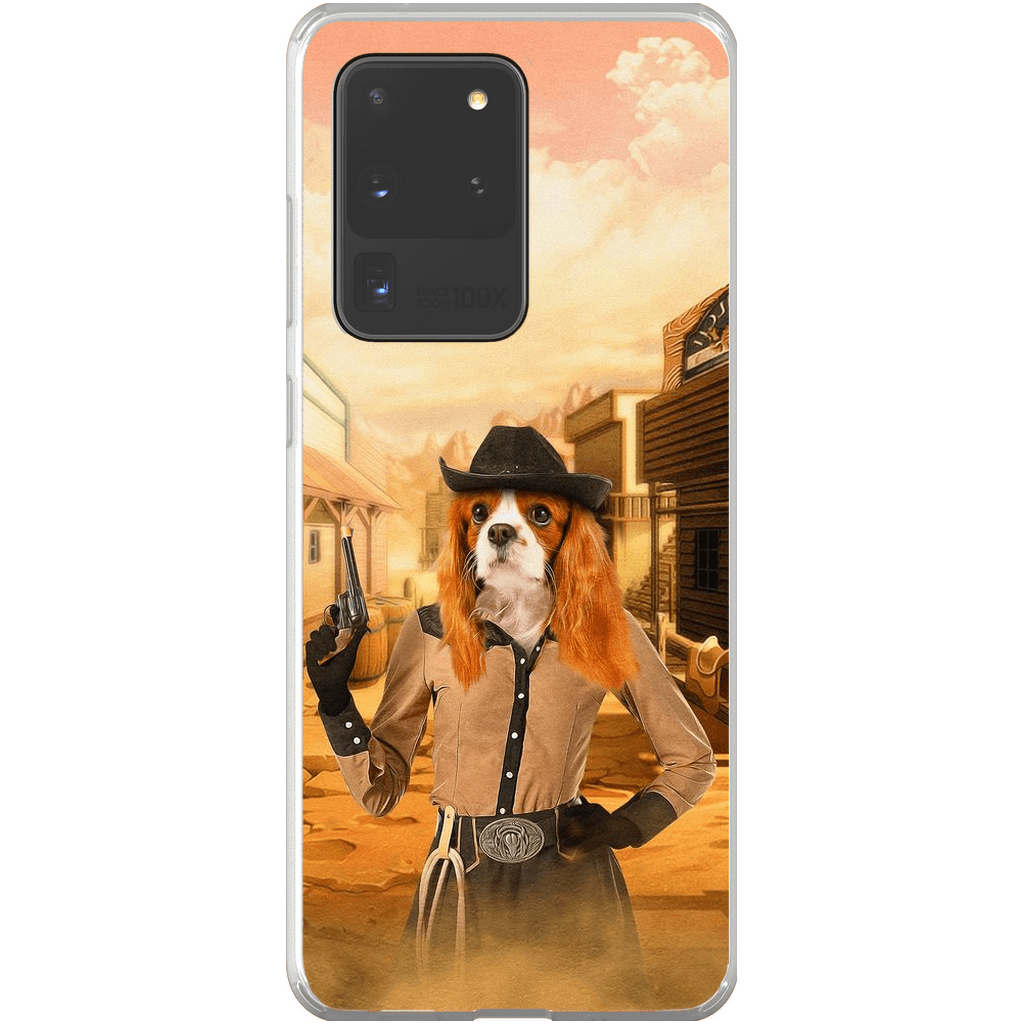 Funda para móvil personalizada &#39;La Vaquera&#39;