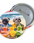 Pin personalizado The Beach Dog(s) (1 - 4 mascotas) 