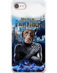 Funda para teléfono personalizada 'Black Pawnther'